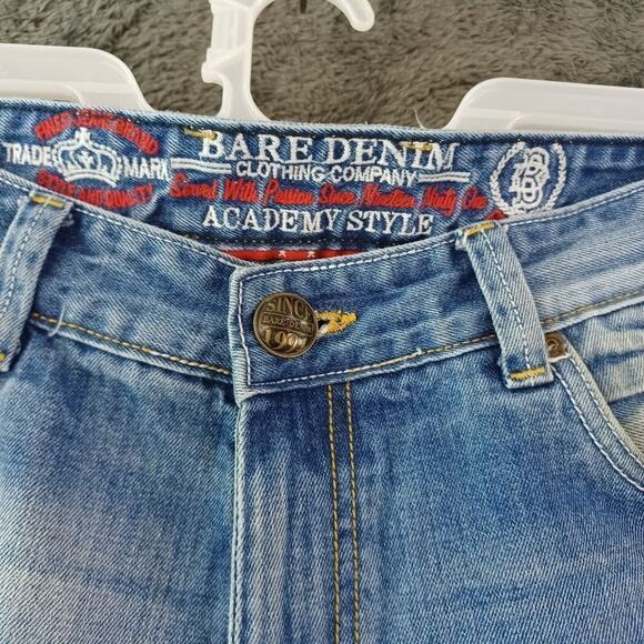 Bare Denim Low Waist Tapered Fit Jeans - 34W x 30L - Picture 7 of 7